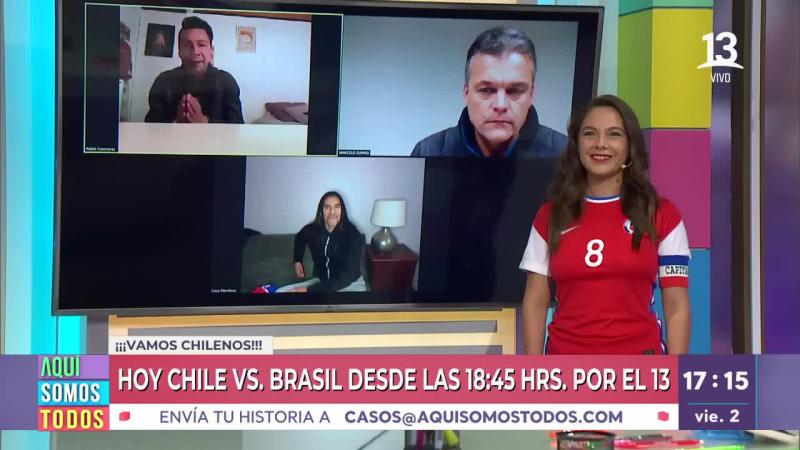 Vivimos la previa de Chile vs Brasil junto a grandes figuras del fútbol