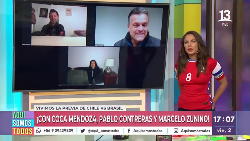 Vivimos la previa de Chile vs Brasil junto a grandes figuras del fútbol