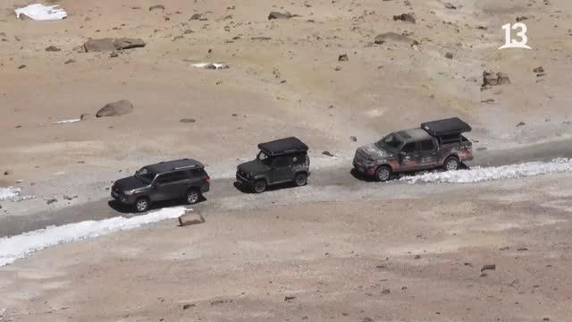 Equipo de Ruta 5 escala Volcán Saciel