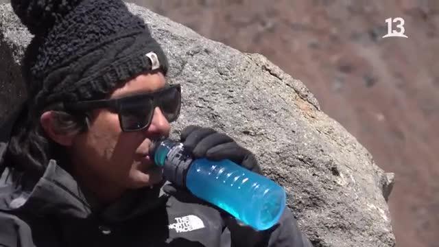 Equipo de Ruta 5 escala Volcán Saciel