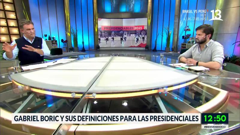 Gabriel Boric habló sobre las definiciones de su propuesta presidencial