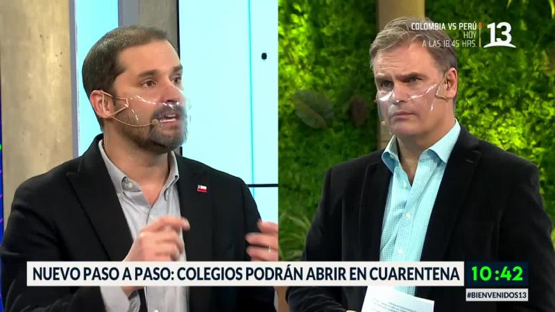 Ministro Bellolio respondió dudas sobre nuevo Plan Paso a Paso