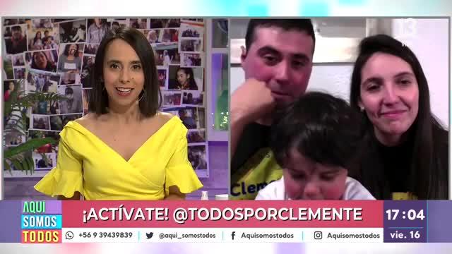 Papás de Clemente regresan para cumplir la meta