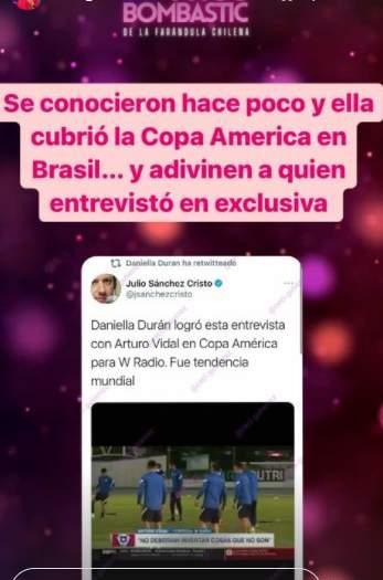 Arturo Vidal terminó su relación con Sonia Isaza y ya tiene nueva conquista