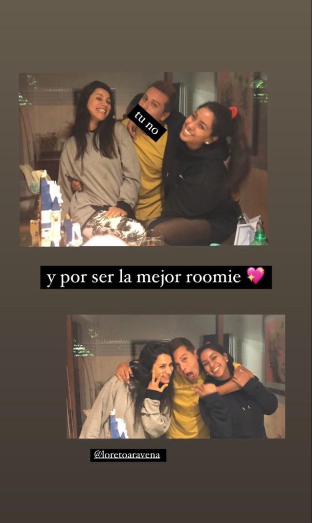 Loreto Aravena recibe tierno homenaje de su prima