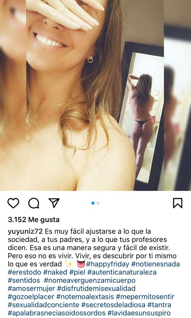 Yuyuniz Navas muestra su trasero para empoderar a la mujer