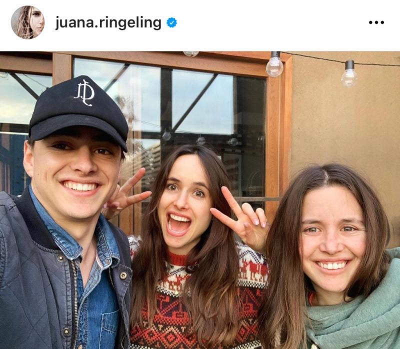 Juanita Ringeling divide a seguidores al mostrar a sus hermanos