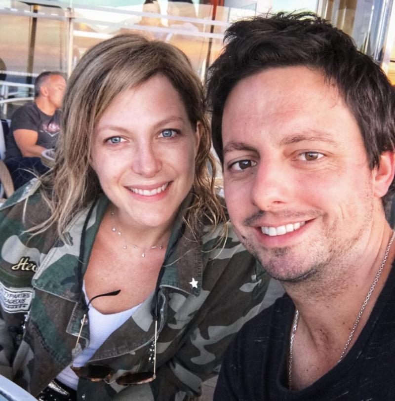 Andrés Alemparte fue papá dos veces en un año y medio