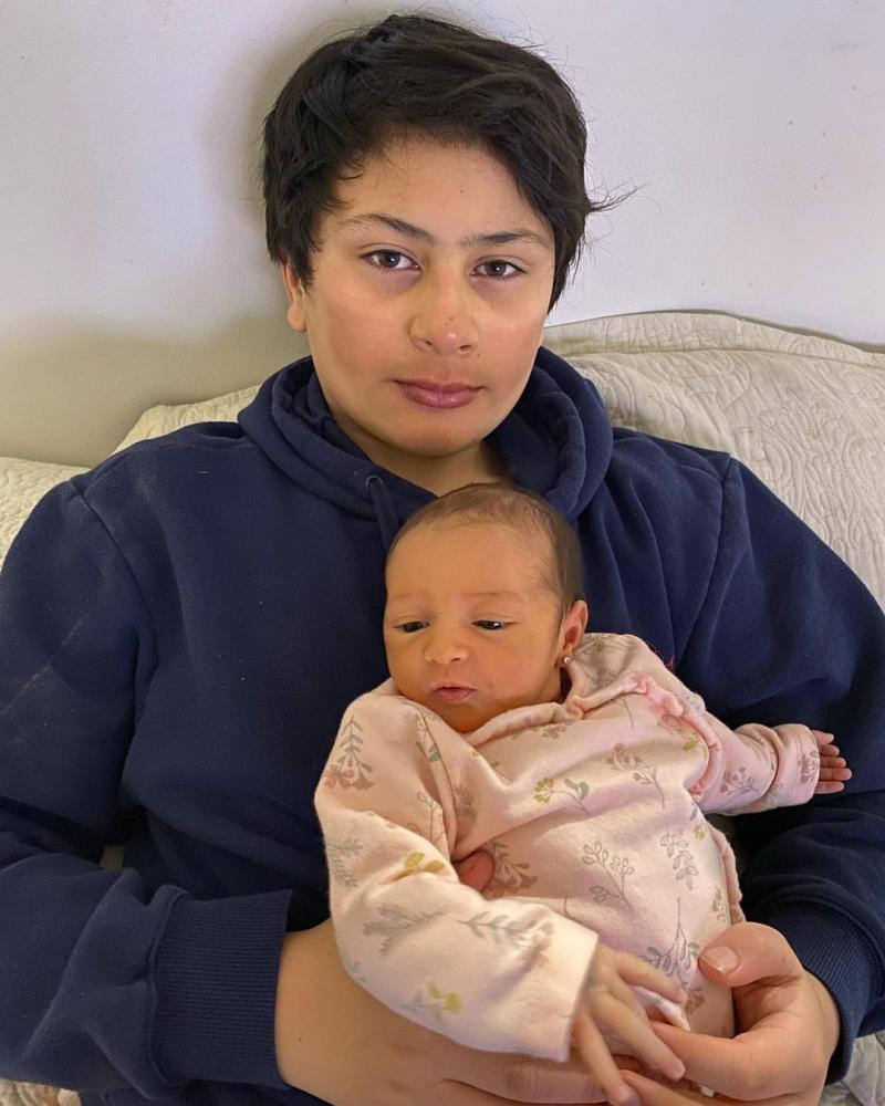 Dominique Gallego encanta con retrato de su hija menor