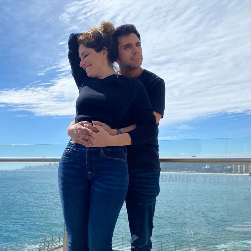 Fran Sfeir y JP Queraltó encantan al mostrarse en pijama