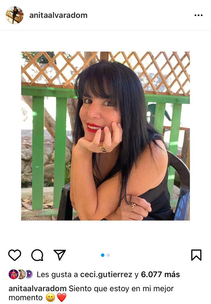 “Mi mejor momento”: Anita Alvarado deslumbra a sus 48 años