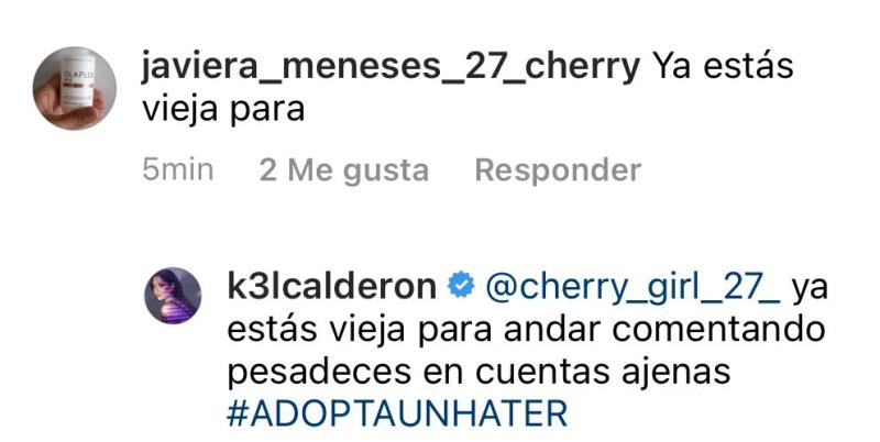 “Ya estás vieja”: Kel Calderón responde a crítica por video