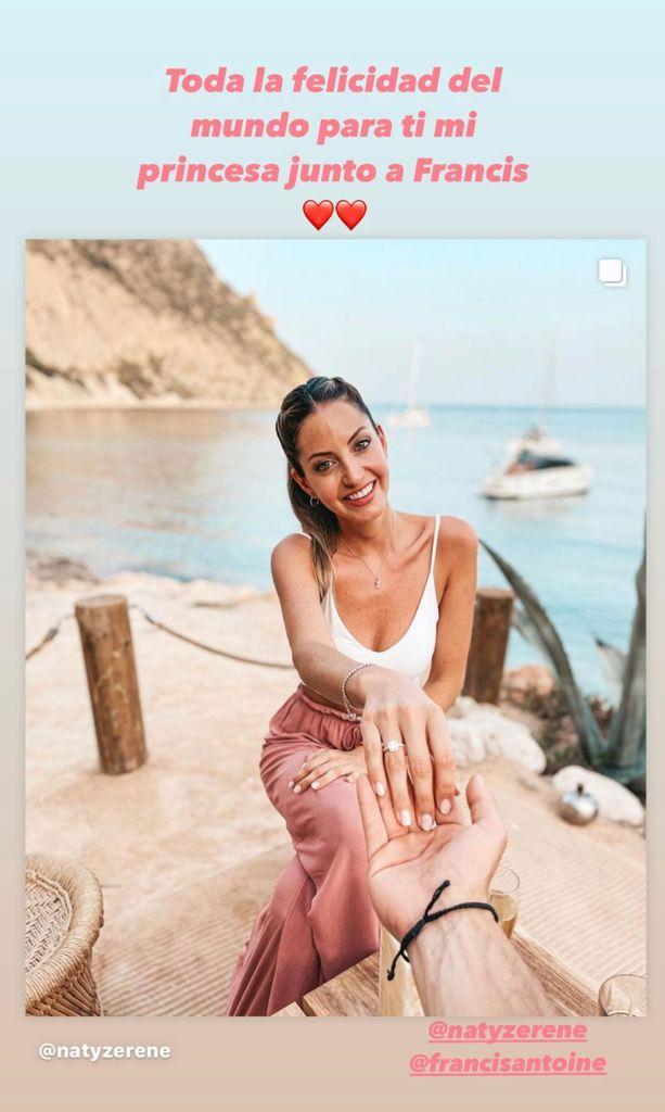 Hija clon de Viviana Nunes se comprometió a matrimonio