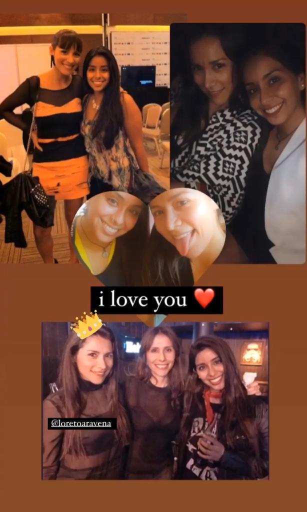 Loreto Aravena recibe tierno homenaje de su prima