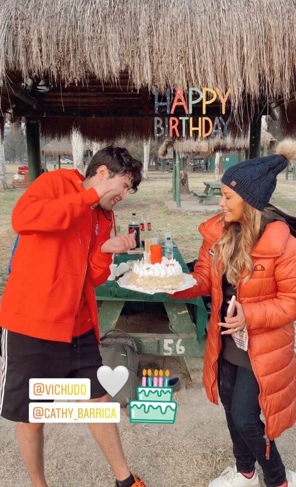 Hijo de Cathy Barriga celebra sus 23 años en familia