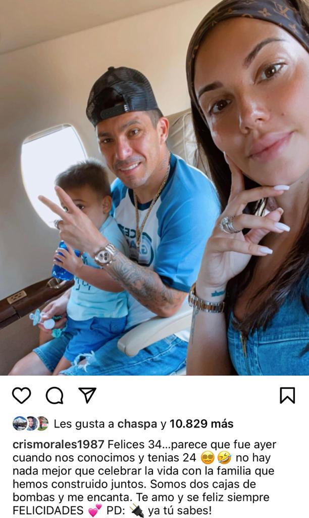 “Sé feliz”: Esposa de Gary Medel le dedica tierno mensaje