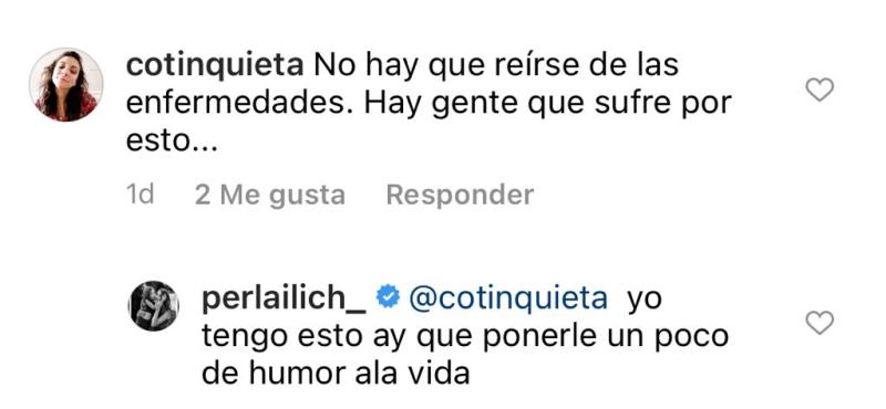 Critican a Perla Ilich por broma sobre la tiroides