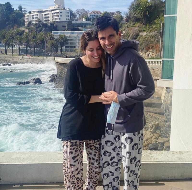 Fran Sfeir y JP Queraltó encantan al mostrarse en pijama