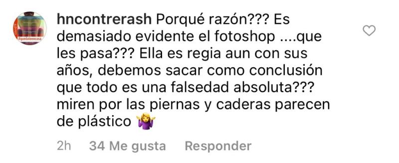 Critican a Raquel Argandoña por foto en traje de baño