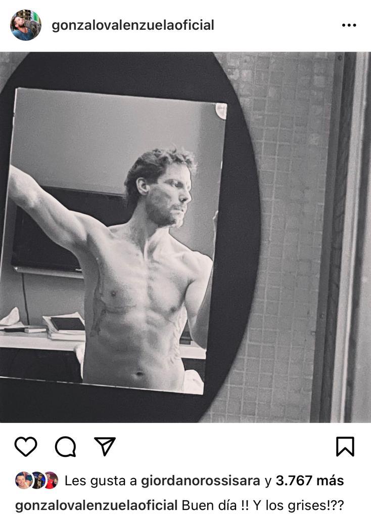 “Arde papi”: Gonzalo Valenzuela sorprende con destape