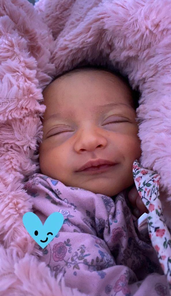 Dominique Gallego encanta con retrato de su hija menor