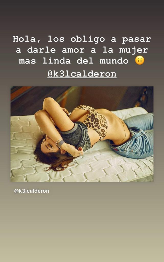 Pololo de Kel Calderón pide “likes” para su pareja