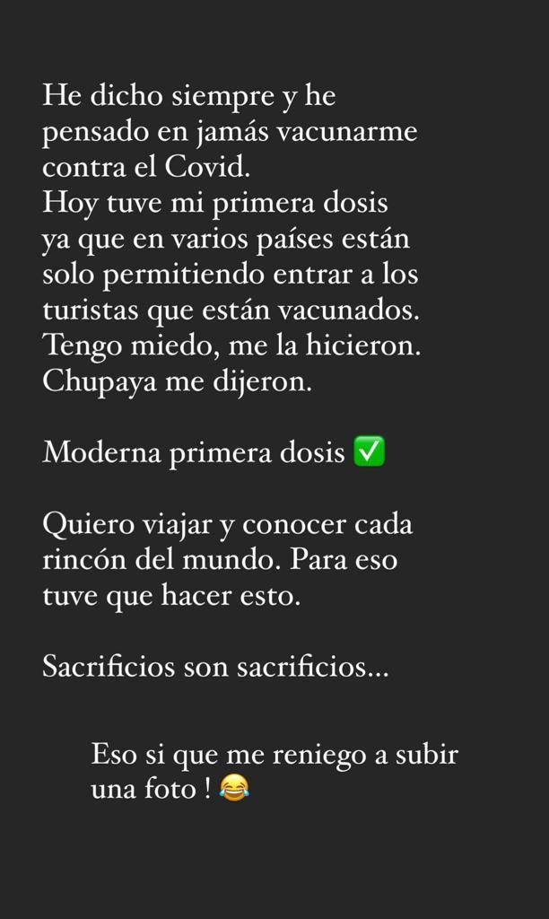 “Sacrificios”: Leo Méndez Jr. tuvo que vacunarse contra el Covid