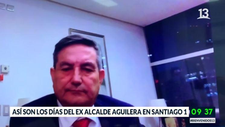 Así son los días del ex alcalde Aguilera en Santiago 1