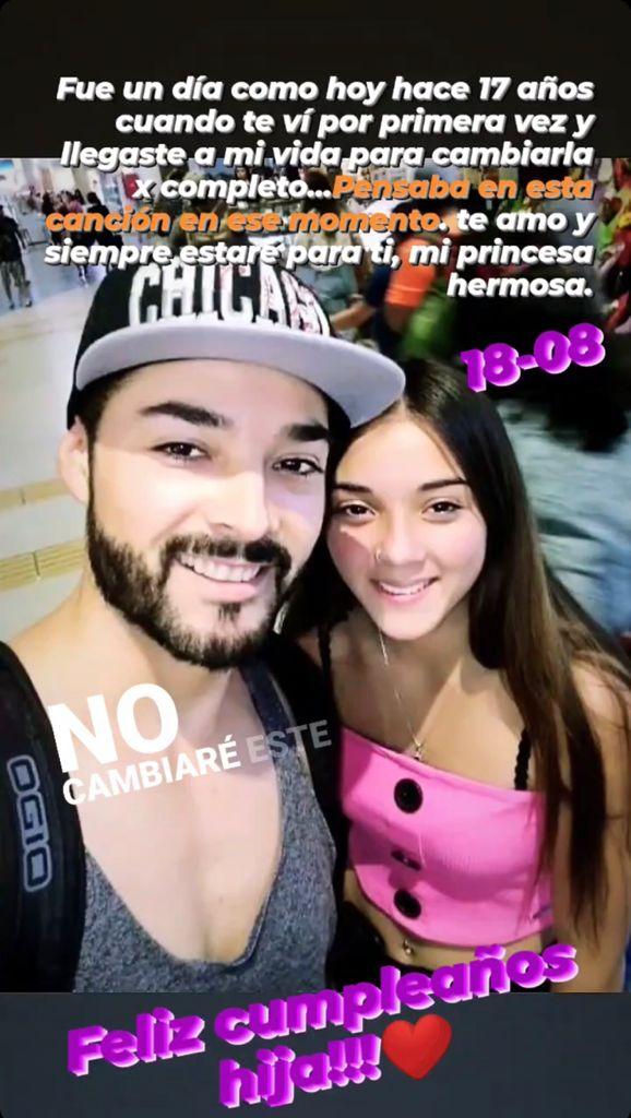 Morrison de “Mekano” muestra a su hija de 17 años