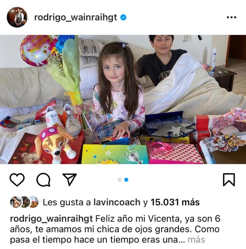 “Iguales”: Rodrigo Wainraihgt impacta con fotos de sus hijas