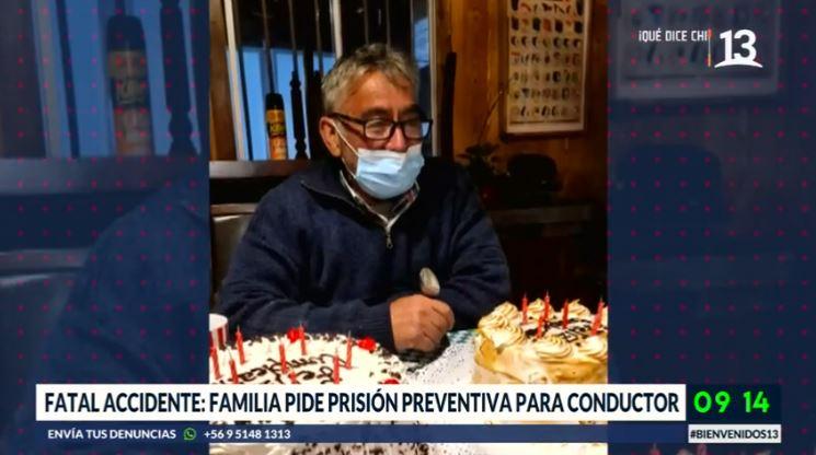 Fatal accidente en María Pinto: Familia pide prisión preventiva para conductor