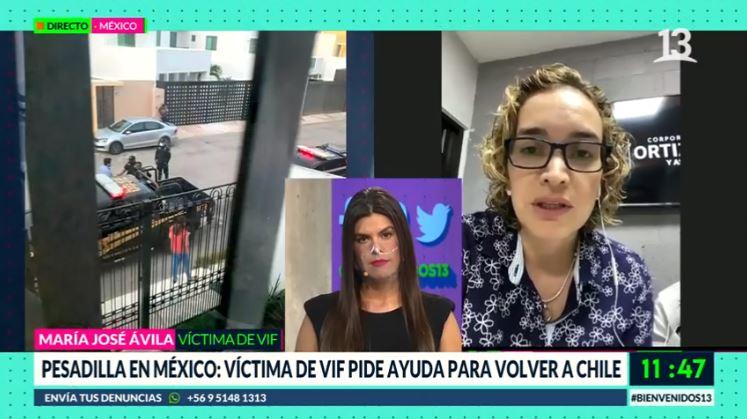 Duro testimonio de chilena víctima de violencia intrafamiliar en México