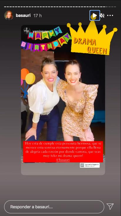 Yamila Reyna dedicó emotivo mensaje a Begoña Basauri