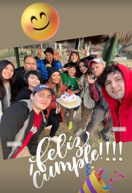 Hijo de Cathy Barriga celebra sus 23 años en familia