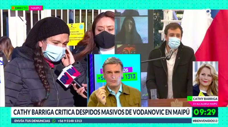 Cathy Barriga respondió a acusaciones de quiebra en la Municipalidad de Maipú