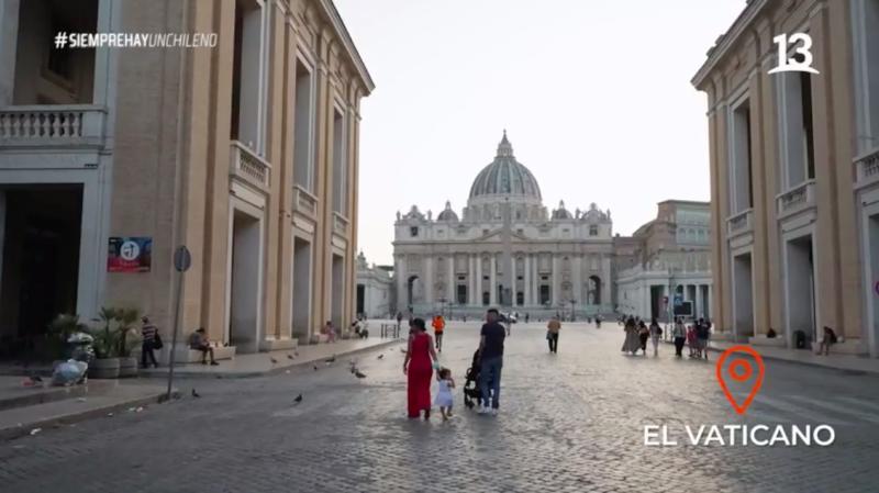 Paula nos mostró la Fontana di Trevi y el Panteón en Roma