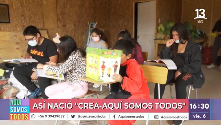 CREA Aquí Somos Todos: Toda la comunidad unida por un sueño