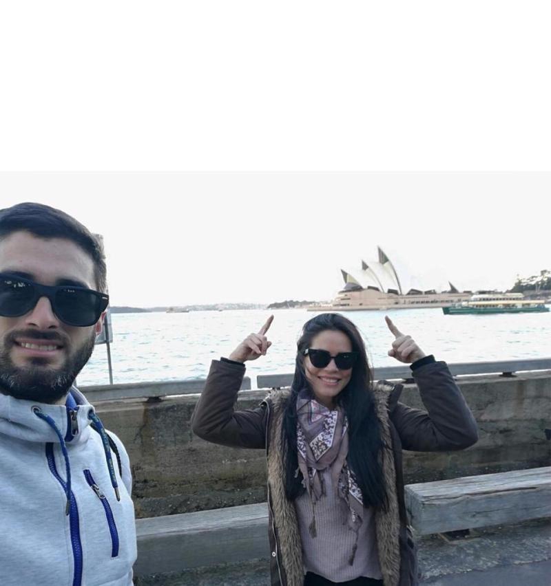 Angie Alvarado cautiva con foto desde su cama