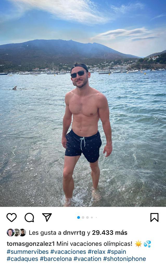Las vacaciones de Tomás González tras su paso por los JJ.OO.