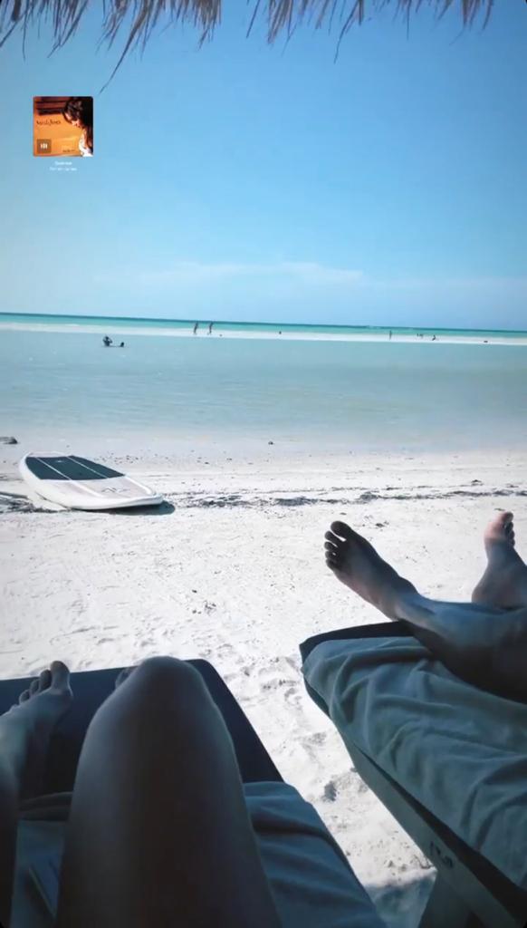 Mayte Rodríguez disfruta del Caribe tras reconciliación amorosa