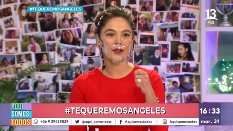 Ángeles Araya se emociona al recordar los mejores momentos de Aquí Somos Todos