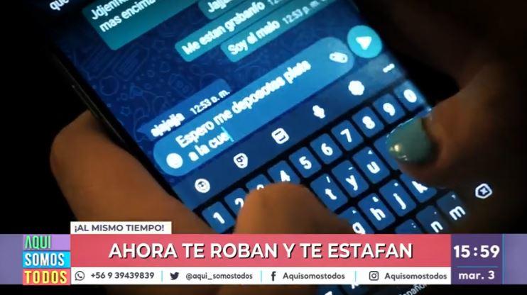 Delincuentes roban camión y luego estafan a víctima por Whatsapp