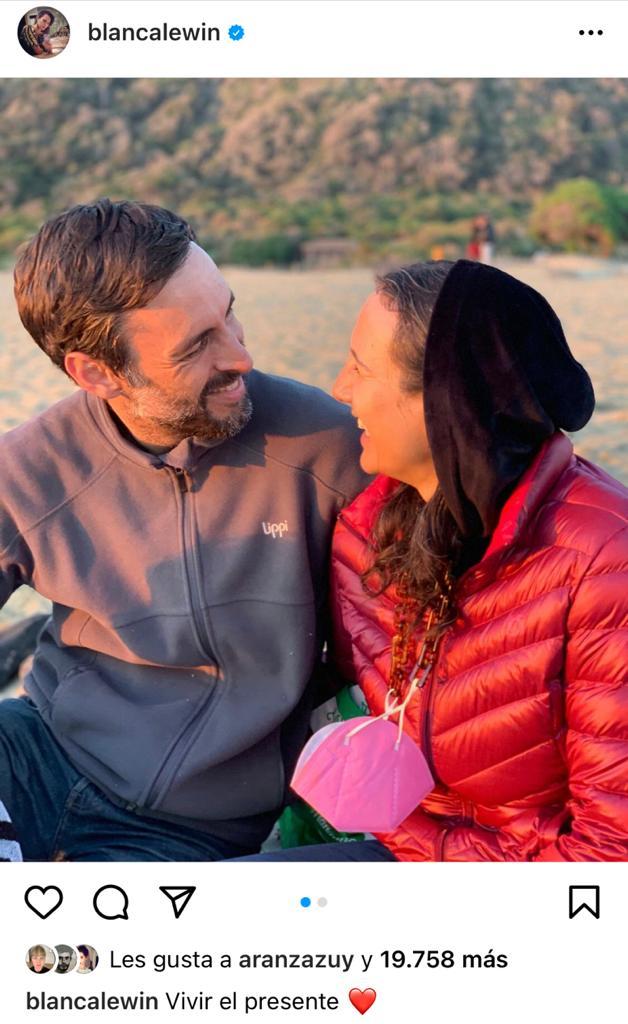 Blanca Lewin y Daniel Matamala encantan con fotos al natural