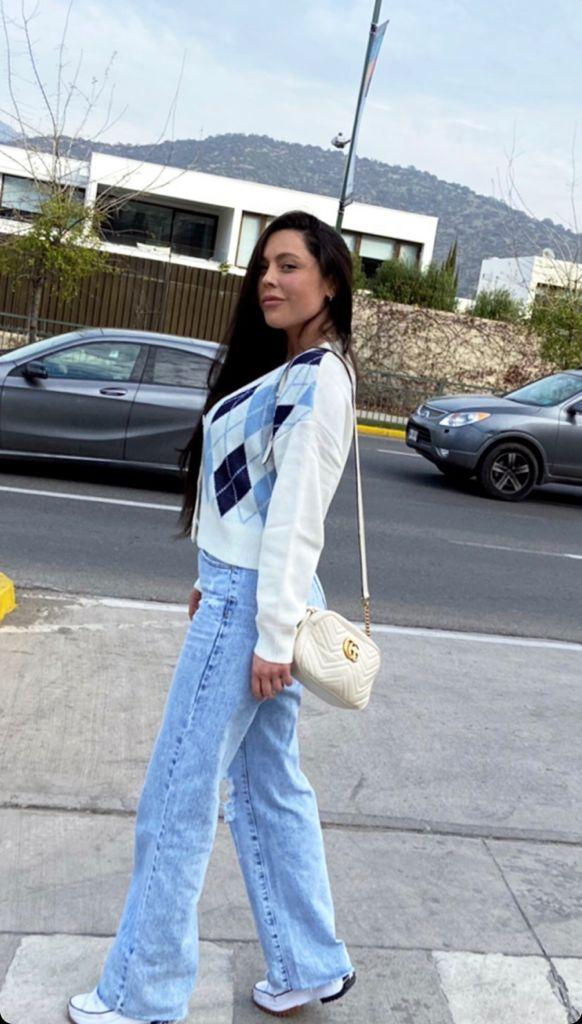 Daniela Aránguiz y Jorge Valdivia combinan sus looks en cita