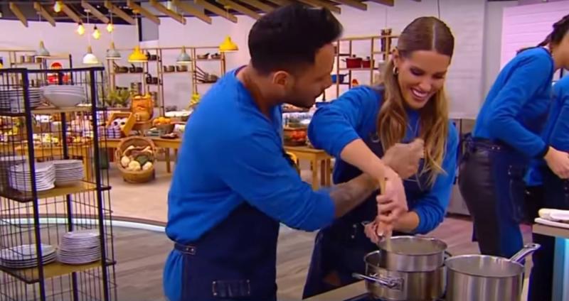 Gala Caldirola e Iván Cabrera protagonizan intenso coqueteo