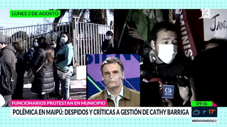 Nueva polémica en Municipalidad de Maipú tras despidos masivos