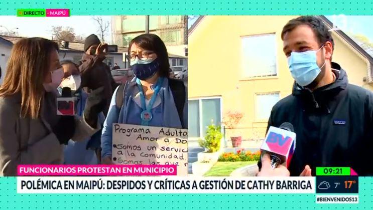 Nueva polémica en Municipalidad de Maipú tras despidos masivos