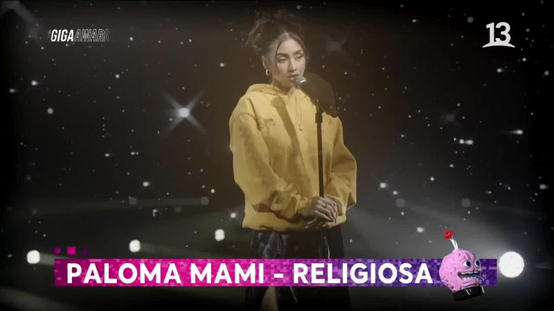 Paloma Mami presentó su canción “Religiosa” en Giga Awards