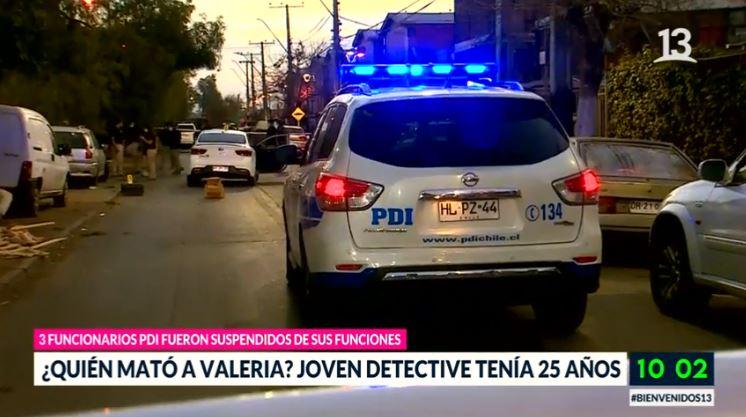 PDI suspende a tres funcionarios por caso de muerte de detective