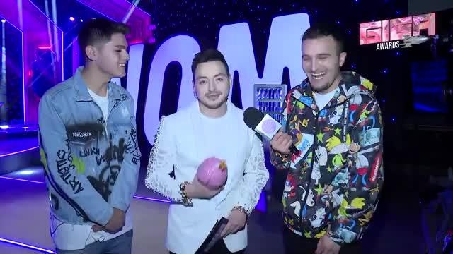 Pollo Castillo habló en el backstage sobre su premio a Mejor Comediante